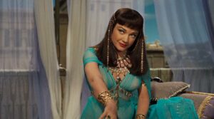 Anne Baxter interprète Néfertari dans les Dix Commandements de DeMille en 1956 Anne Baxter interprète Néfertari dans les Dix Commandements de DeMille en 1956