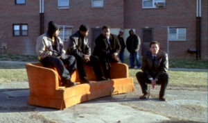 Les acteurs de The Wire sur le canapé rouge